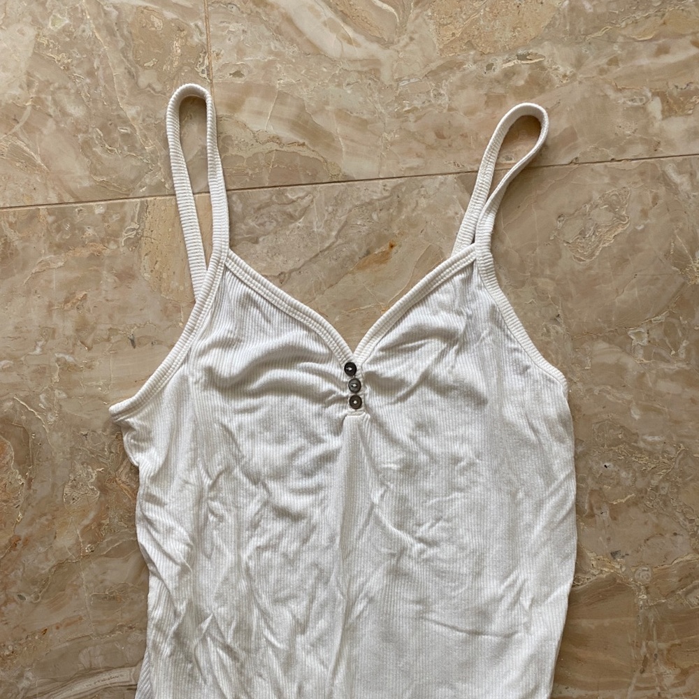 American Eagle White Tank Top